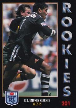 1994 Dynamic Rugby League Series 1 #201 Stephen Kearney Front